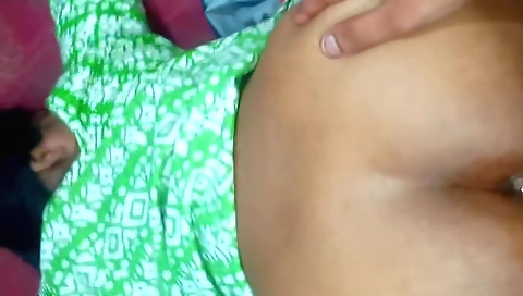 Indian brunette gets fucked in her ass by her boyfriend