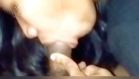 Indian stepsister gives a blowjob and gets her pussy licked