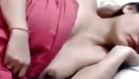 Sexy indian brunette with a sexy body is showing off