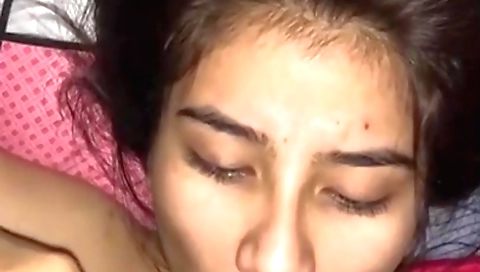 Bitching in a bikini while a black dude is on the bed