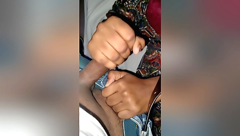 Indian train is the place where babe sucks a dude on horse