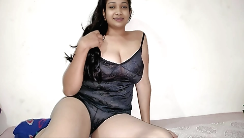 Indian stepsister gets fucked with her hairy pussy