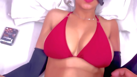 Leggy girl with a sexy lingerie fucks her ex-boyfriend
