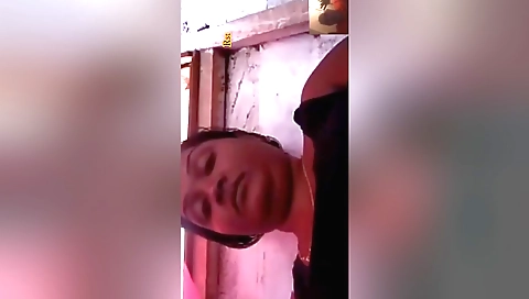 Sexy brunette hairy naked in my homemade webcam vid