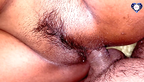 Indian girl is getting fucked by a big dick in an impressive way