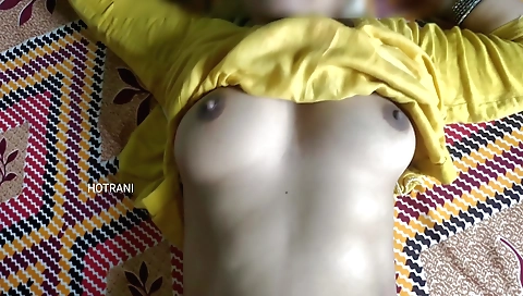 Indian hairy teen Bhabhi sex video with a local teen