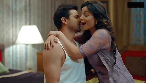 Indian hottie with large tits fucked in a porn video
