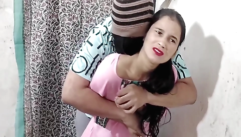 Indian teen with a cute body sucks deepthroat cocks