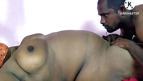 Indian babe is playing with a black cock in the amateur video