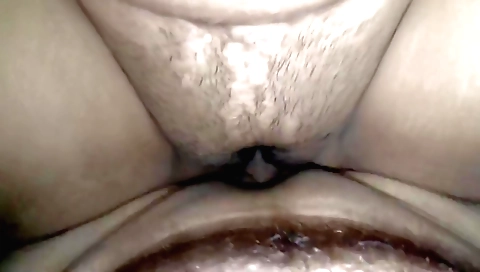 Indian teen 18+ hawt with hairy pussy suck on her lover