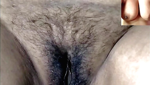Indian teen with long hair sucks spoon in her mouth