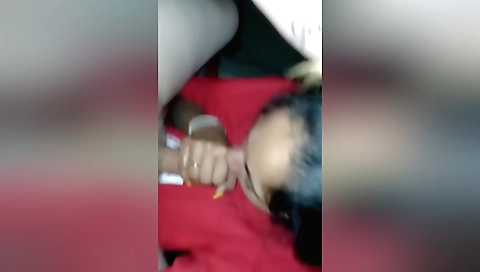 Indian brunette has great sex with a huge black dick
