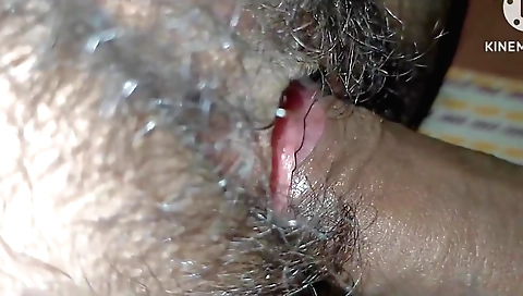 Indian girl fucked in hairy pussy in a fetish scene