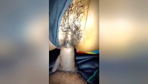 Indian girl is masturbating her cunt as she is playing