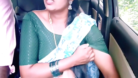 Indian amateur milf sucking on a cock and fucked hard