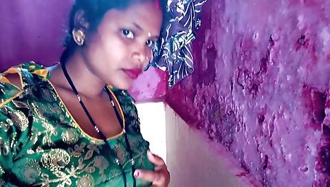 Amature indian teen bhabhi rides dildo in the bathroom