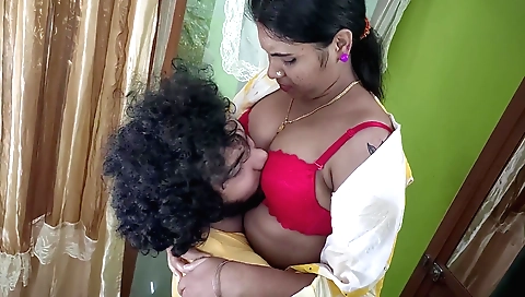 Mature teacher with big natural boobs shows her love