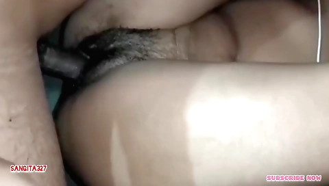 Indian hairy babe got fucked by her boyfriend in hd video