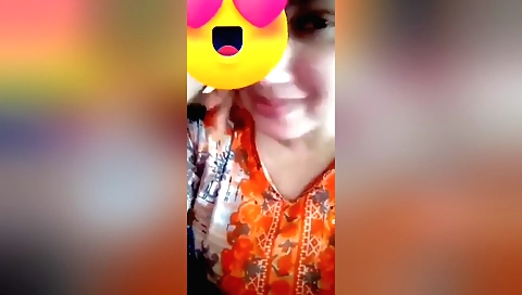 Brunette teen with big tits shows off her sexy body