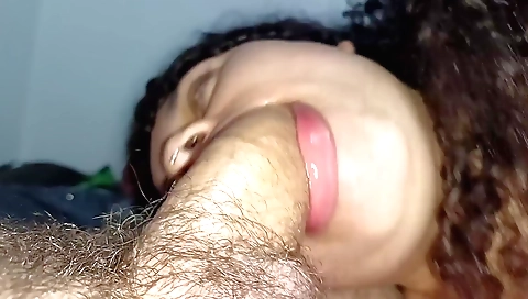 Indian hottie gets her hungry mouth and pussy fucked hard