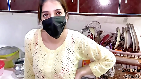 Indian babe has a great sex with a guy in the bedroom