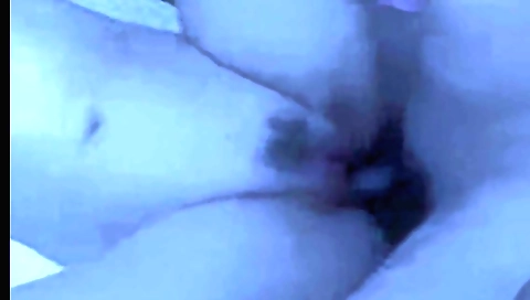 Sexy amateur webcam video showing hairy brunette woman