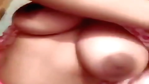 Savita in a sexy amateur solo video is showing her boobs