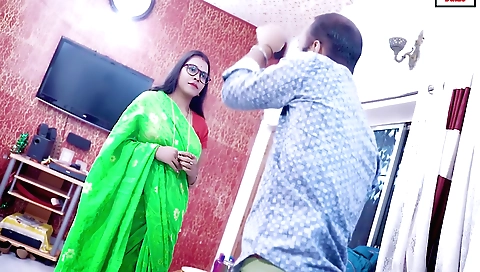 Indian milf with a big ass and big tits gets penetrated
