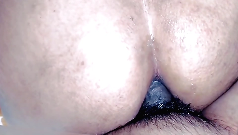 Indian amateur anal porn video with a hot blonde babe