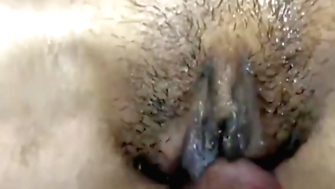 Indian hairy girl with hairy pussy enjoys her stepbrother's cock