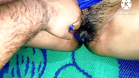 Indian woman stepsis with a sexy stepson makes the fuck