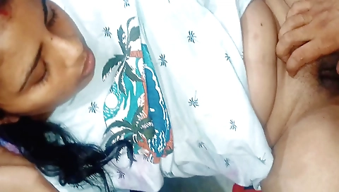 Nikala 3 times in a row in amateur porn with hibhi