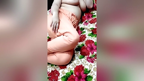 Indian brunette with big boobs fucked by younger stepbrother