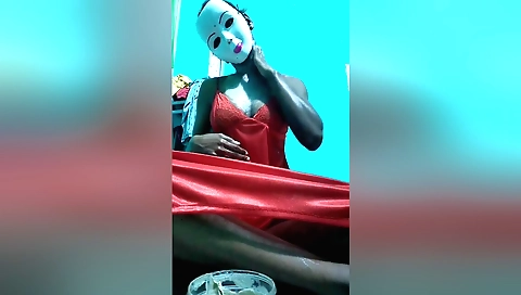 Beautiful Indian beauty gets massaged and stretched out