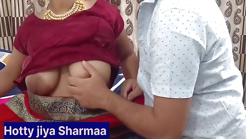 Busty indian brunette plays with her stepmom and her stepson