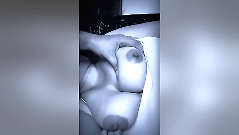 Indian girl masturbates with a camera in her vagina