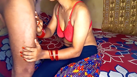 Indian brunette got her pussy fucked in the bedroom