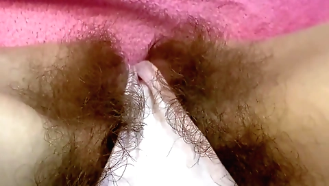 Indian girl is showing her hairy pussy in class 2019