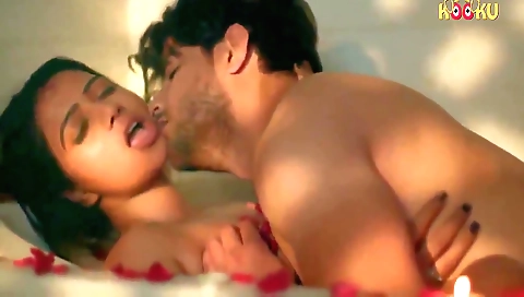 Brunette indian rekha mona sarkar gets her ass fucked with a dildo