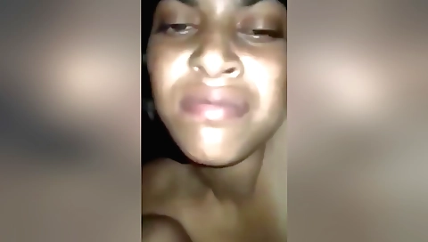 Busty hindi girl with a hairy pussy gives her husband a blowjob