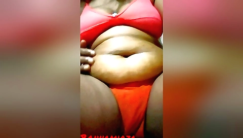 Chubby girl enjoys her pussy being penetrated by her boyfriend