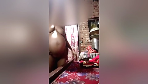 Indian housewife in a bikini gets fucked by her husband