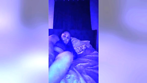 Amateur brunette chick in an erotic sex camera vid