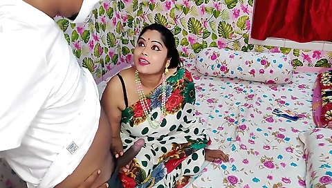 Indian bitch gets her stepsister's man in her mouth