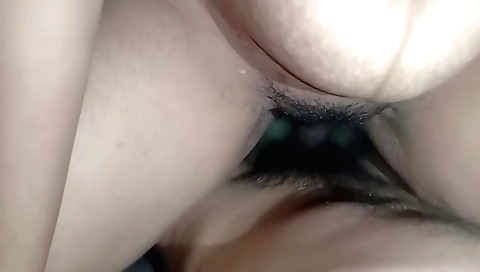 Indian teen with hairy pussy in sexy lingerie is fucked