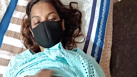 Indian stepbrother fucks his stepdaughter in the bedroom